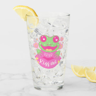 Cute Kiss Me Frog - Xoxo Glass