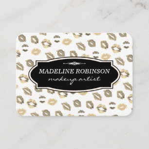Cute Kiss Pattern / Appointment Card