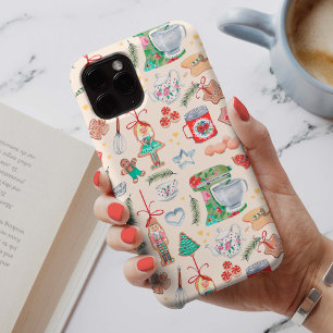 Cute kitchen backing nutcracker cookies  iPhone 13 case
