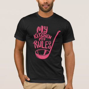 Cute Kitchen Organisation T-Shirt   minimal labels