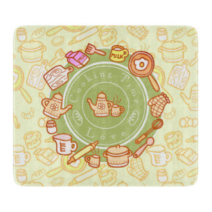 Cute Kitchenware Green Cutting Board