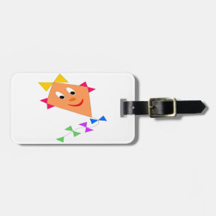 Cute Kite Luggage Tag