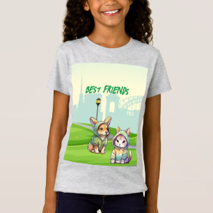 Cute Kitten and Best Friend T-Shirt