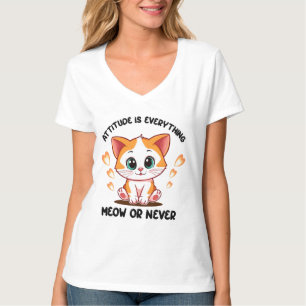 Cute Kitten Attitude T-Shirt