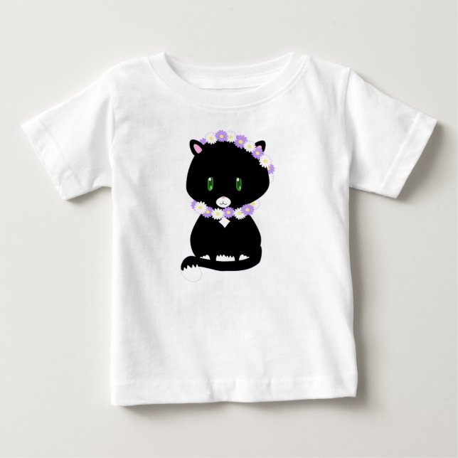 Cute Kitten Baby Shirt (Front)