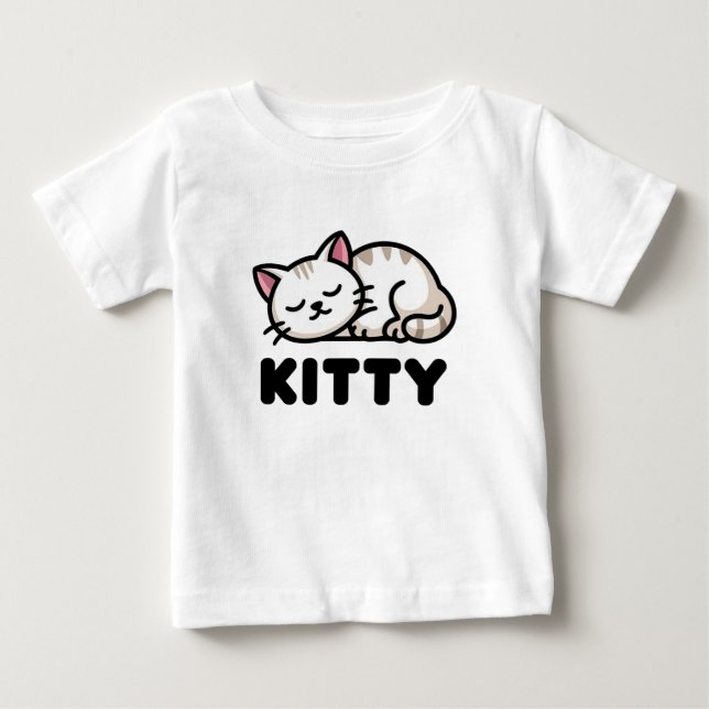 Cute kitten baby T-Shirt (Front)