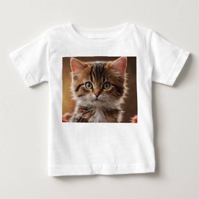 Cute Kitten  Baby T-Shirt (Front)