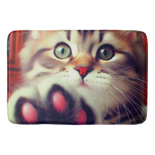 Cute Kitten Bath Mat