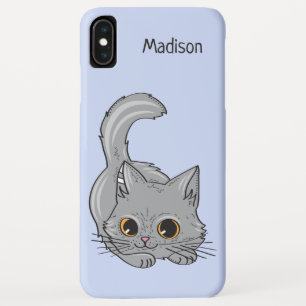 Cute Kitten custom name & colour phone cases