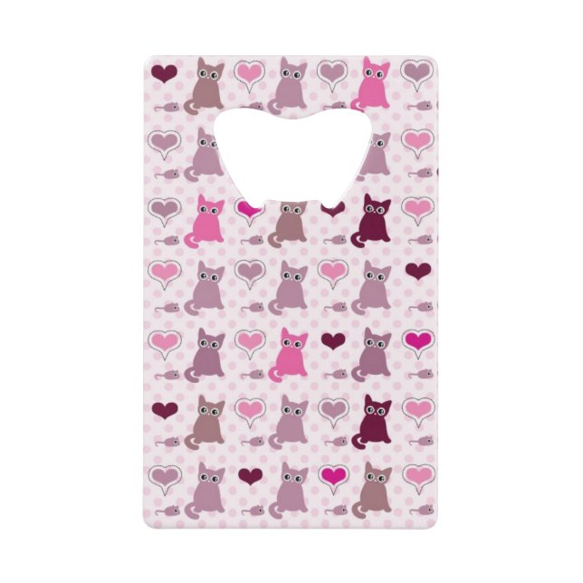 Cute kitten girls pattern (Front)
