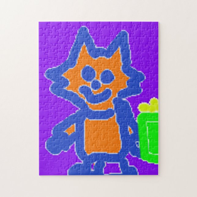 Cute kitten  jigsaw puzzle (Vertical)