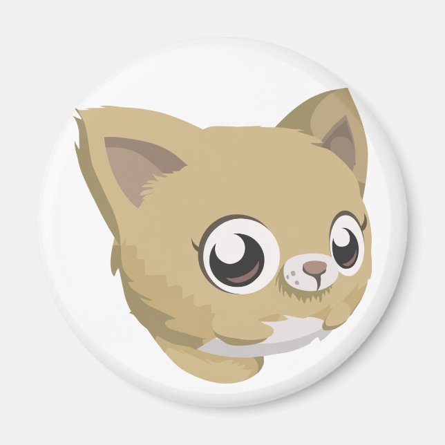 Cute Kitten Magnet (Front)