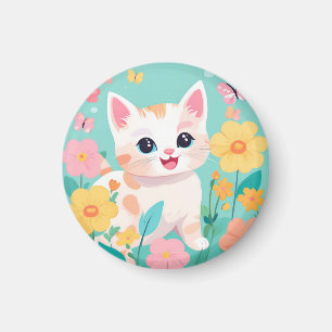 Cute Kitten Magnet
