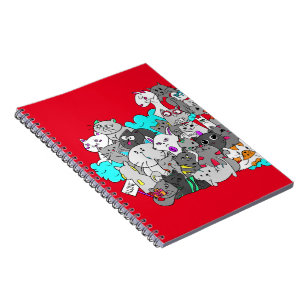 Cute Kitten Mashup Notebook