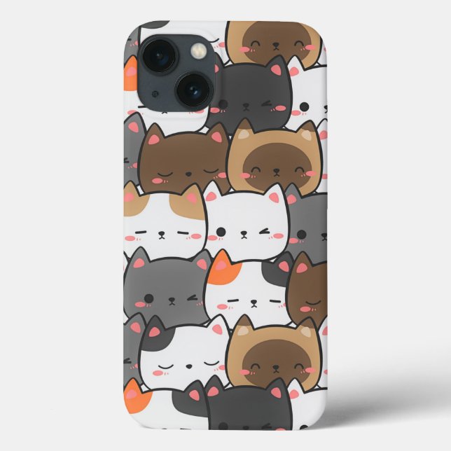 Cute Kitten Phone Case (Back)
