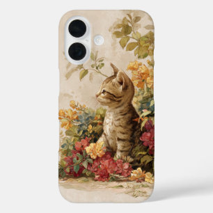 Cute Kitten Phone Case vintage for Cat Lover