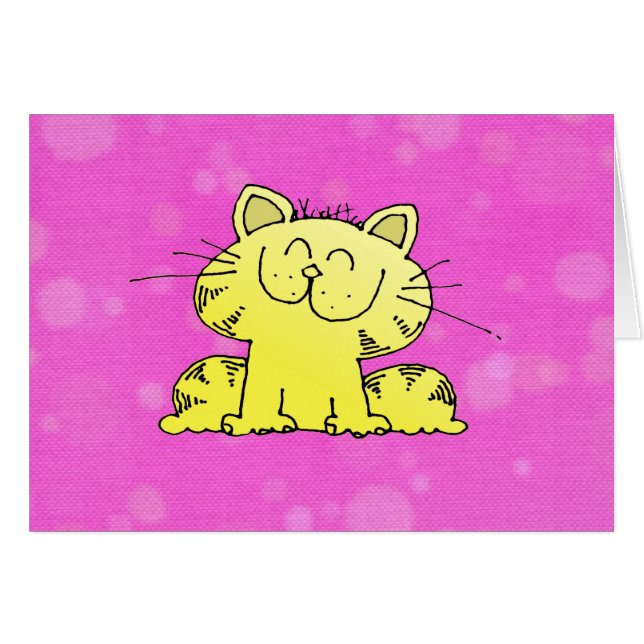 Cute Kitten Pink Room (Front Horizontal)