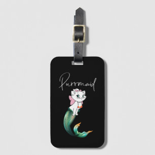 Cute Kitten Purrmaid – Fun Mermaid Cat Design Luggage Tag