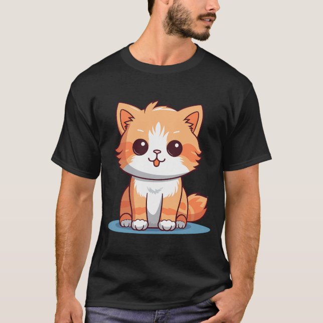 Cute Kitten - Tater tot cat  T-Shirt (Front)