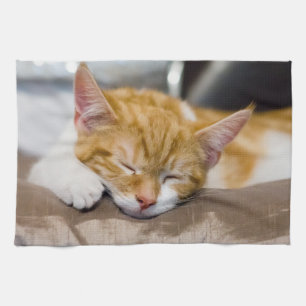Cute Kitten Tea Towel