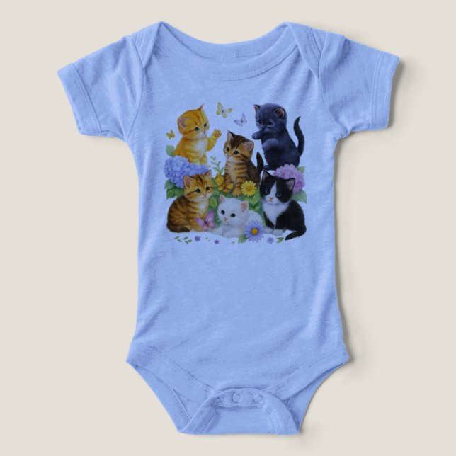 Cute Kitten Vintage Cat Lover (Design Front)