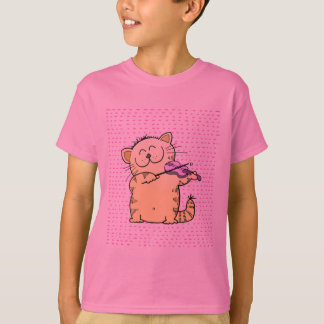 Cute-Kitten-violinist T-Shirt