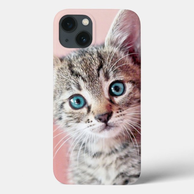 Cute kitten with blue eyes. Case-Mate iPhone case (Back)