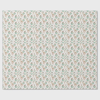 Cute Kittens in Teacups - Kids Cat Design Pattern Wrapping Paper