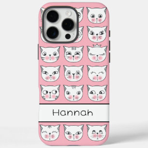 Cute Kitties iPhone 16 Pro Max Case