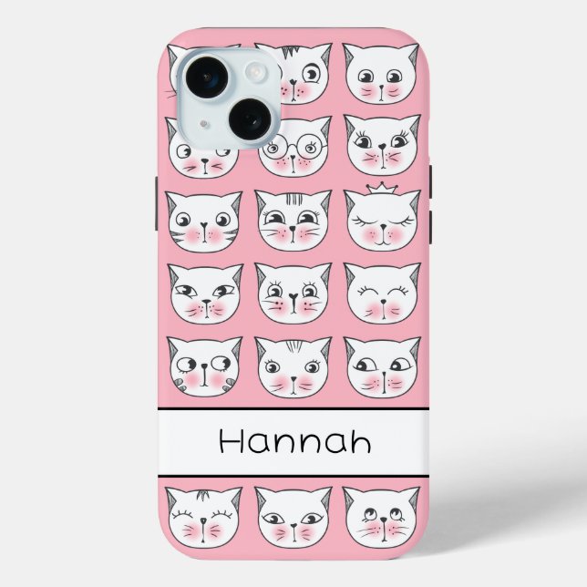 Cute Kitties Case-Mate iPhone Case (Back)
