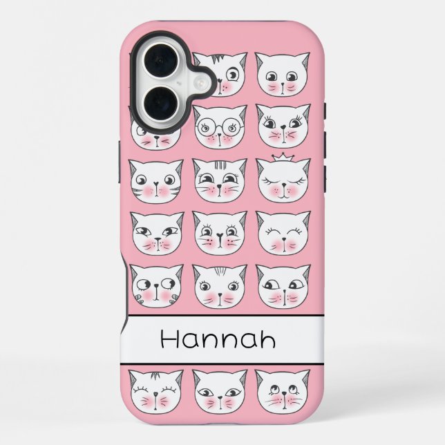 Cute Kitties iPhone Case (Back)