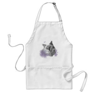 cute kitty apron