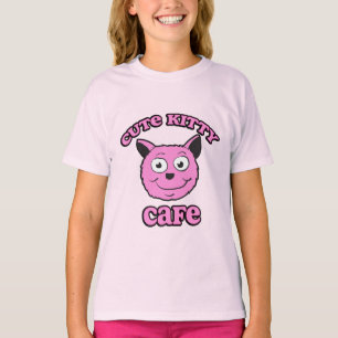 Cute Kitty Cafe T-Shirt