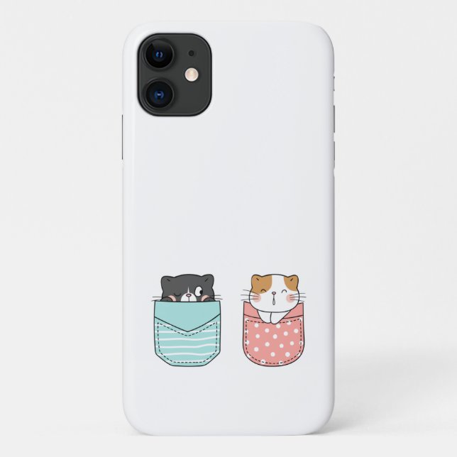 Cute Kitty Cat Case-Mate iPhone Case (Back)