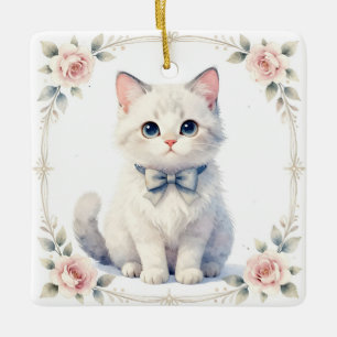 cute kitty cat ornament