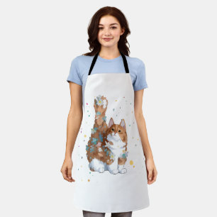Cute Kitty Cat Pet Animal  Apron