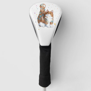 Cute Kitty Cat Pet Animal  Golf Head Cover