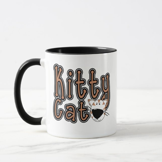 Cute Kitty Cat Tshirts and Gifts Mug (Left)