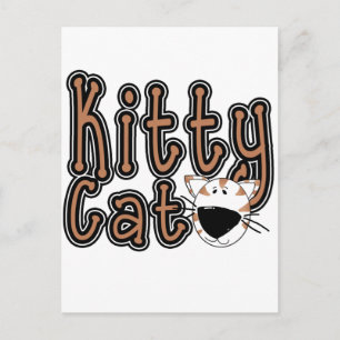 Cute Kitty Cat Tshirts and Gifts Postcard