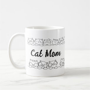 Cute Kitty Cats Cat Mum Coffee Mug