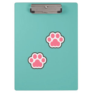 Cute Kitty Illustration Clipboard