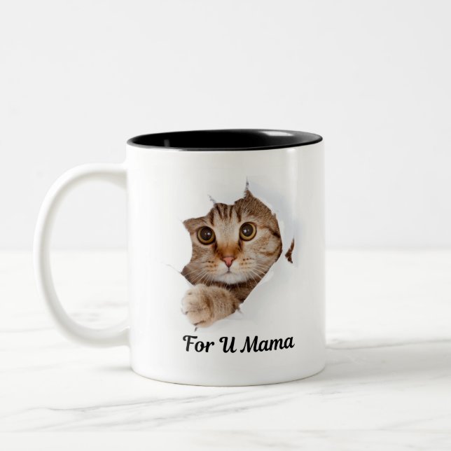 Cute Kitty Mug (Left)