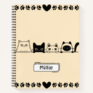 Cute Kitty Notebook