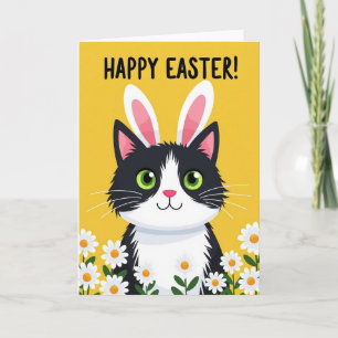 Cute Kitty Spring Holiday Card