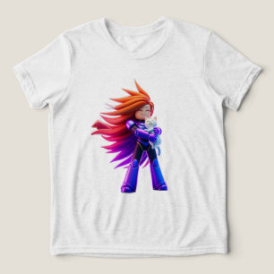 Cute kitty Tri-Blend shirt