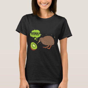 Cute Kiwi Bird Humor New Zealand  T-Shirt