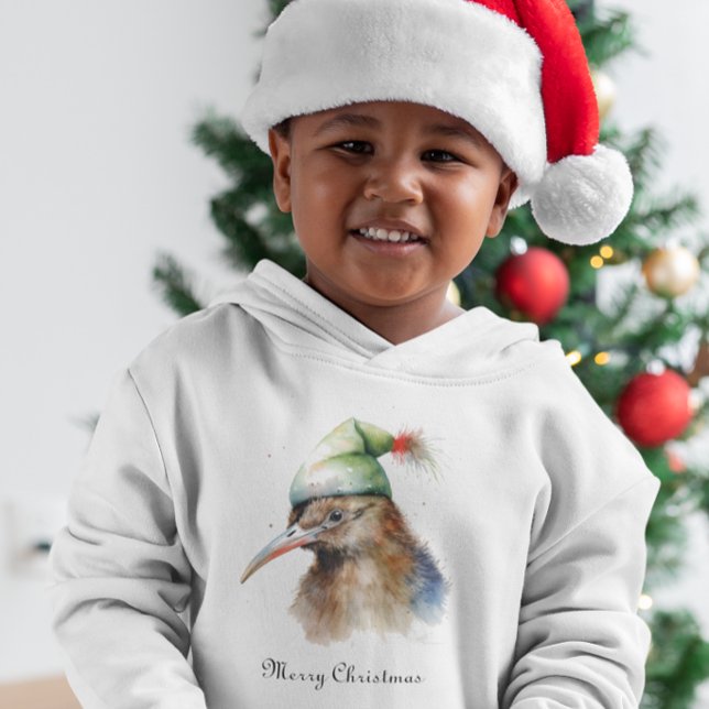 Cute Kiwi Bird in Christmas Elf Hat, custom (Creator Uploaded)