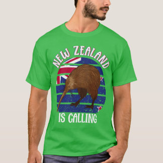 Cute Kiwi Bird New Zealandravel friends T-Shirt
