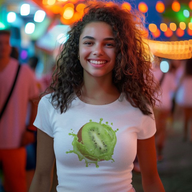 cute kiwi green summer aesthetic T-Shirt (Creator Uploaded)