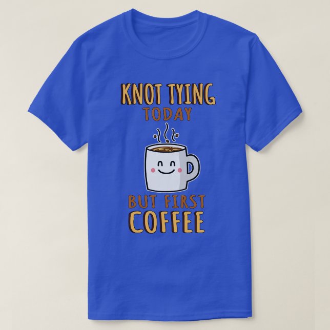Cute Knot Tying T-Shirt (Design Front)
